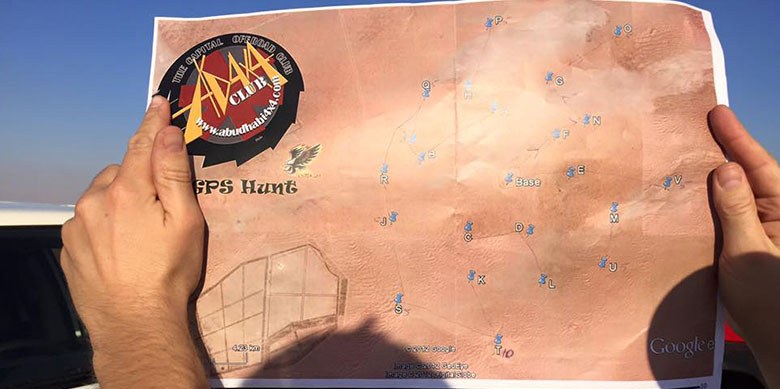 GPS Hunt 5.0 Map