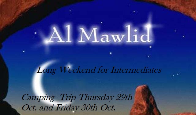 Camping Trip in the Blessed Event of Almawlid