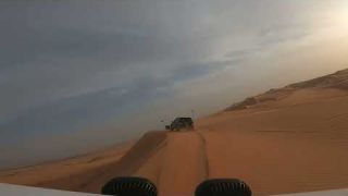Cruising the dunes of Nahel Desert with #ad4x4